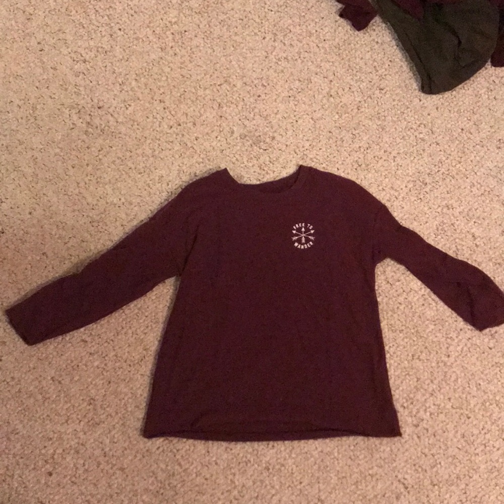 Never worn long sleeve